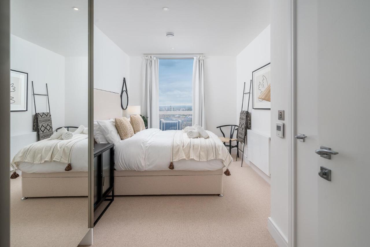 Luxurious Spacious 2Bed Suites Skyline River Views By Canary Wharf ลอนดอน ภายนอก รูปภาพ