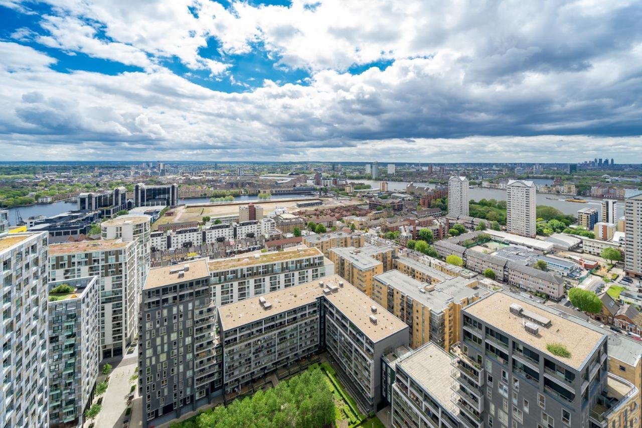 Luxurious Spacious 2Bed Suites Skyline River Views By Canary Wharf ลอนดอน ภายนอก รูปภาพ